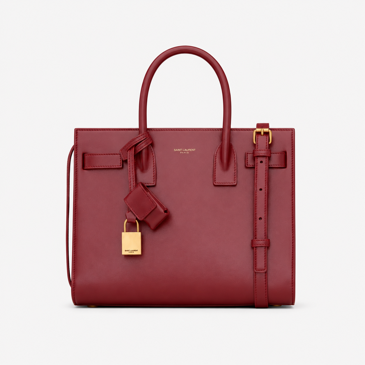 Sac de Jour en Cuir Lisse - Baby