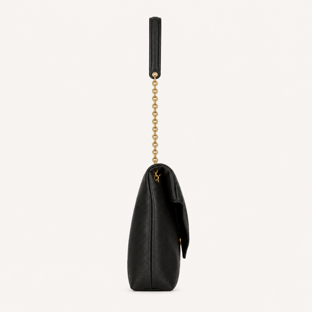 Cassandre Large Pochette à Chaîne en Cuir d'Agneau