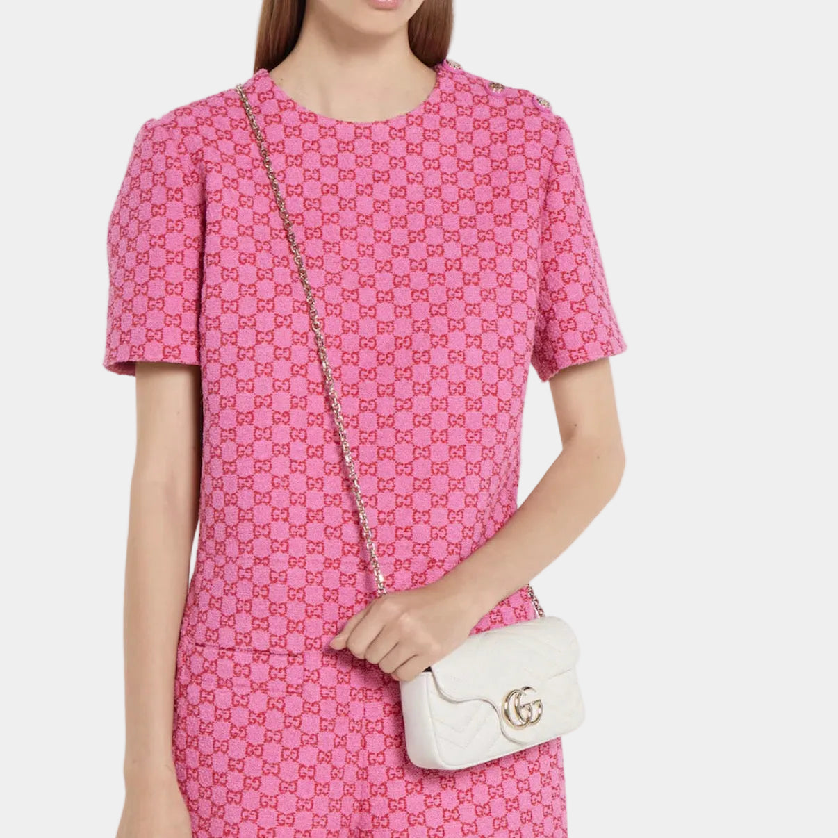 Mini Sac à Épaule GG Marmont