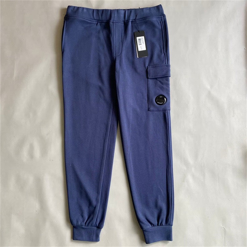 Bas jogging coton CP S25 (5 coloris) - Blanc