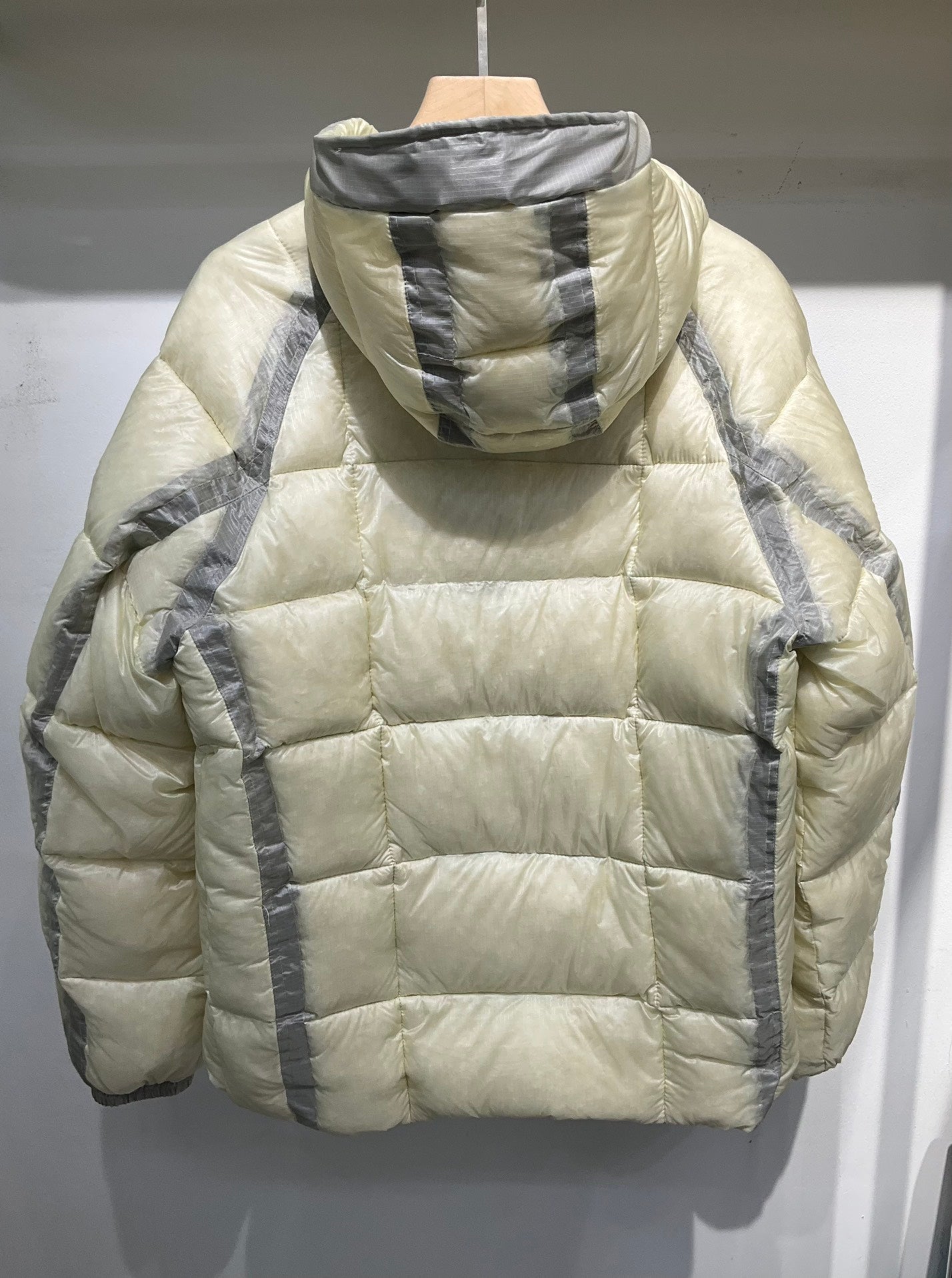 Doudoune capuche CP S25 - Vert clair