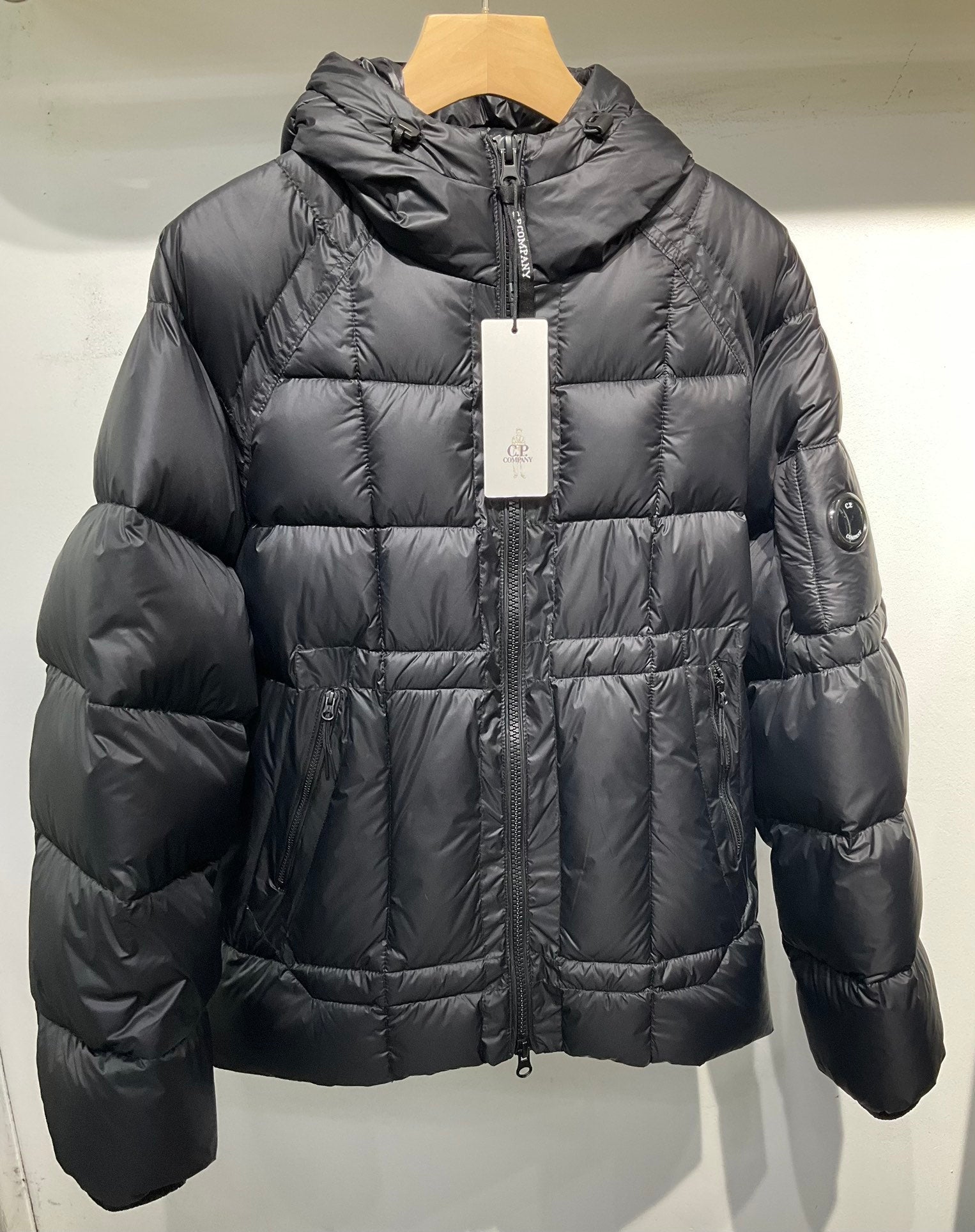 Doudoune capuche CP S25 - Noir