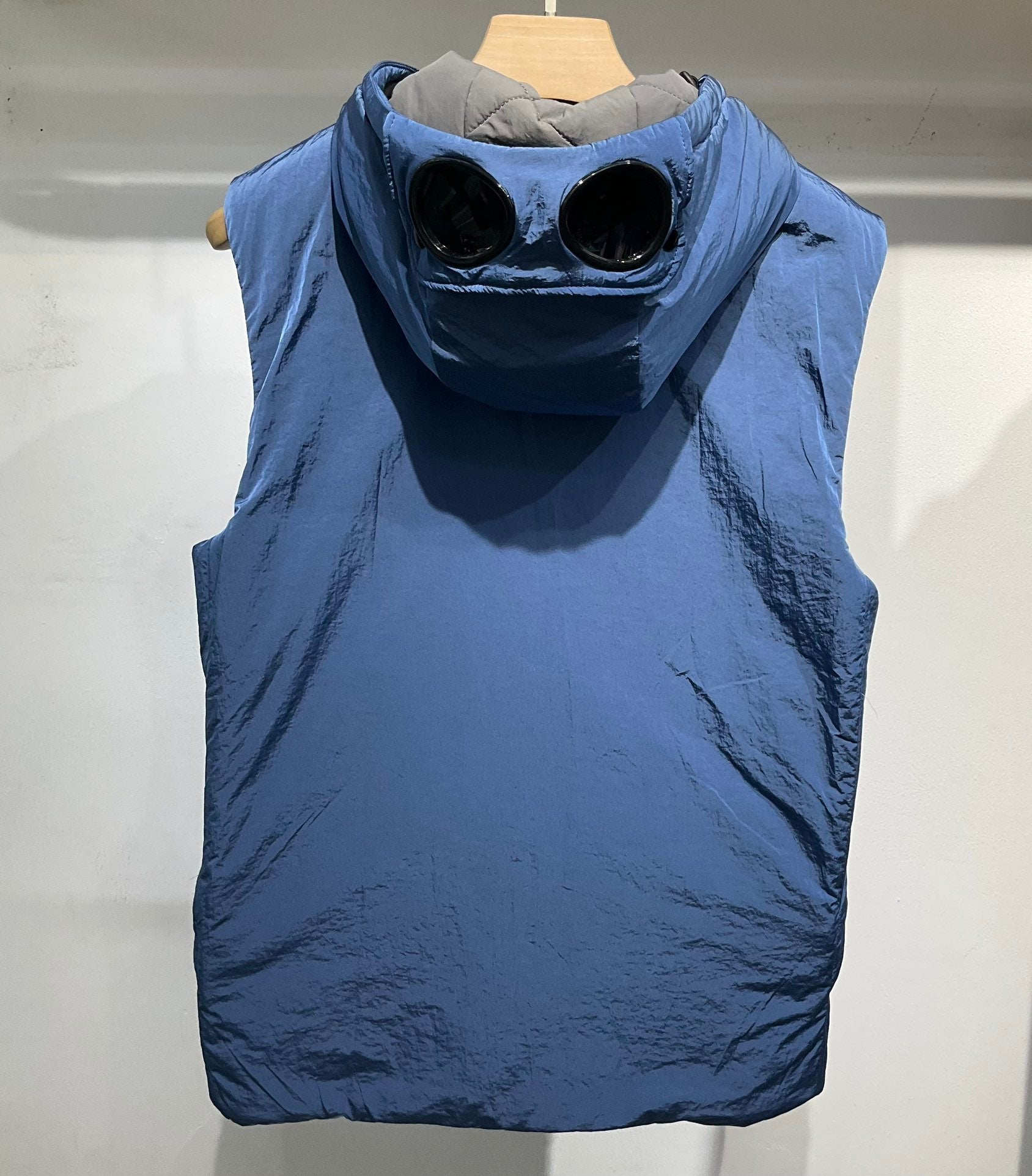 Sans manche capuche CP S25 - Bleu