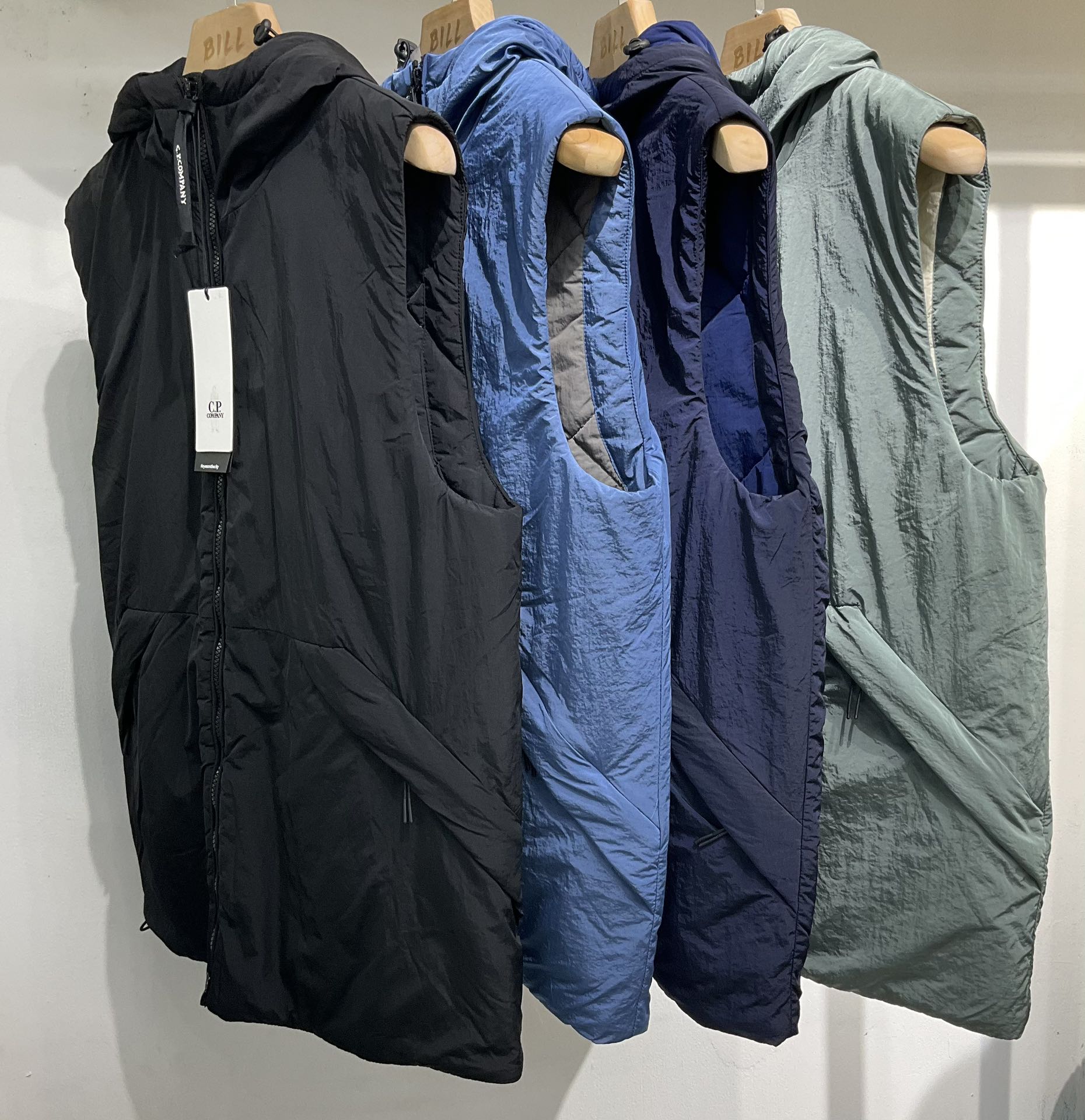 Sans manche capuche CP S25 - Marine
