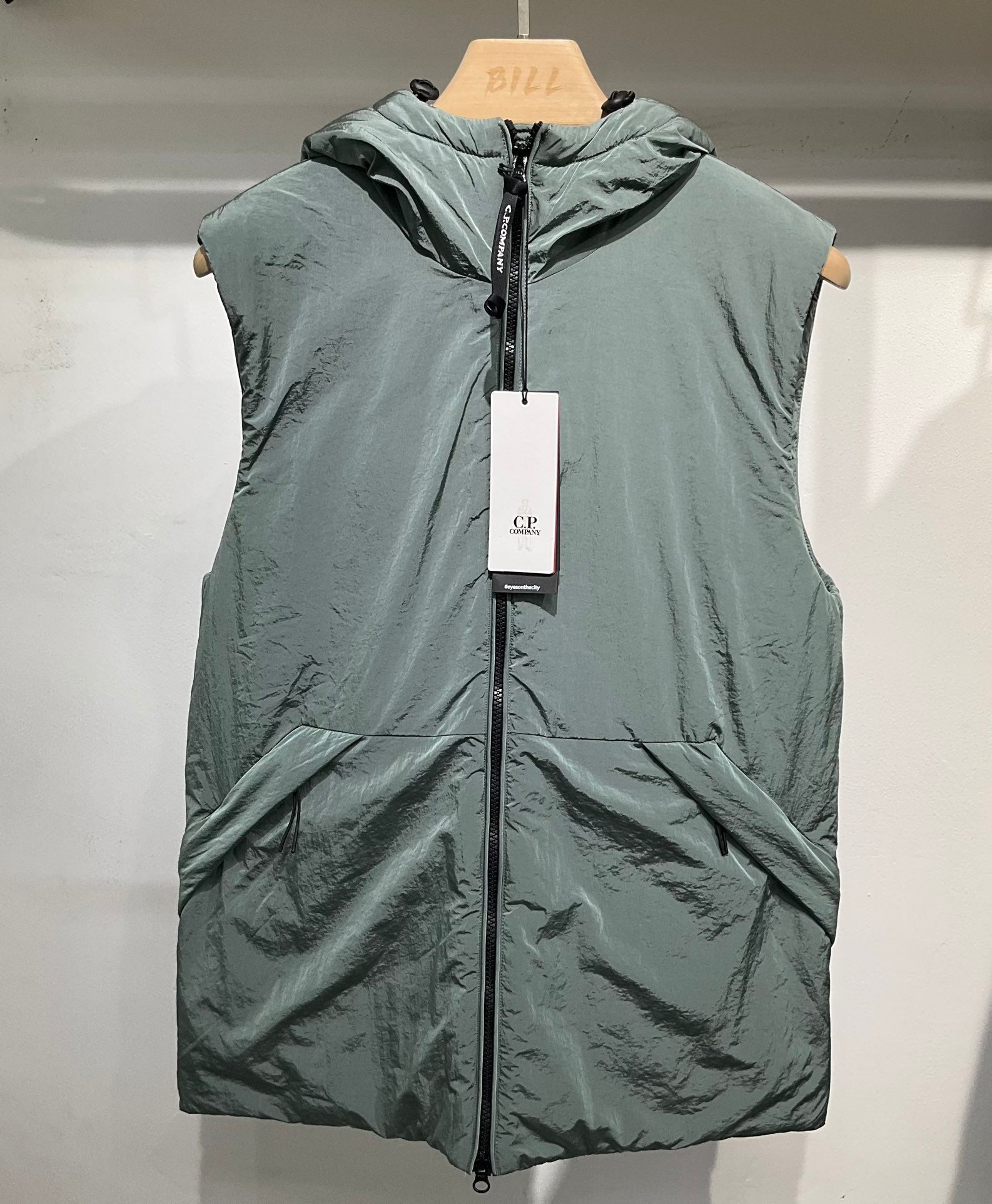 Sans manche capuche CP S25 - Vert
