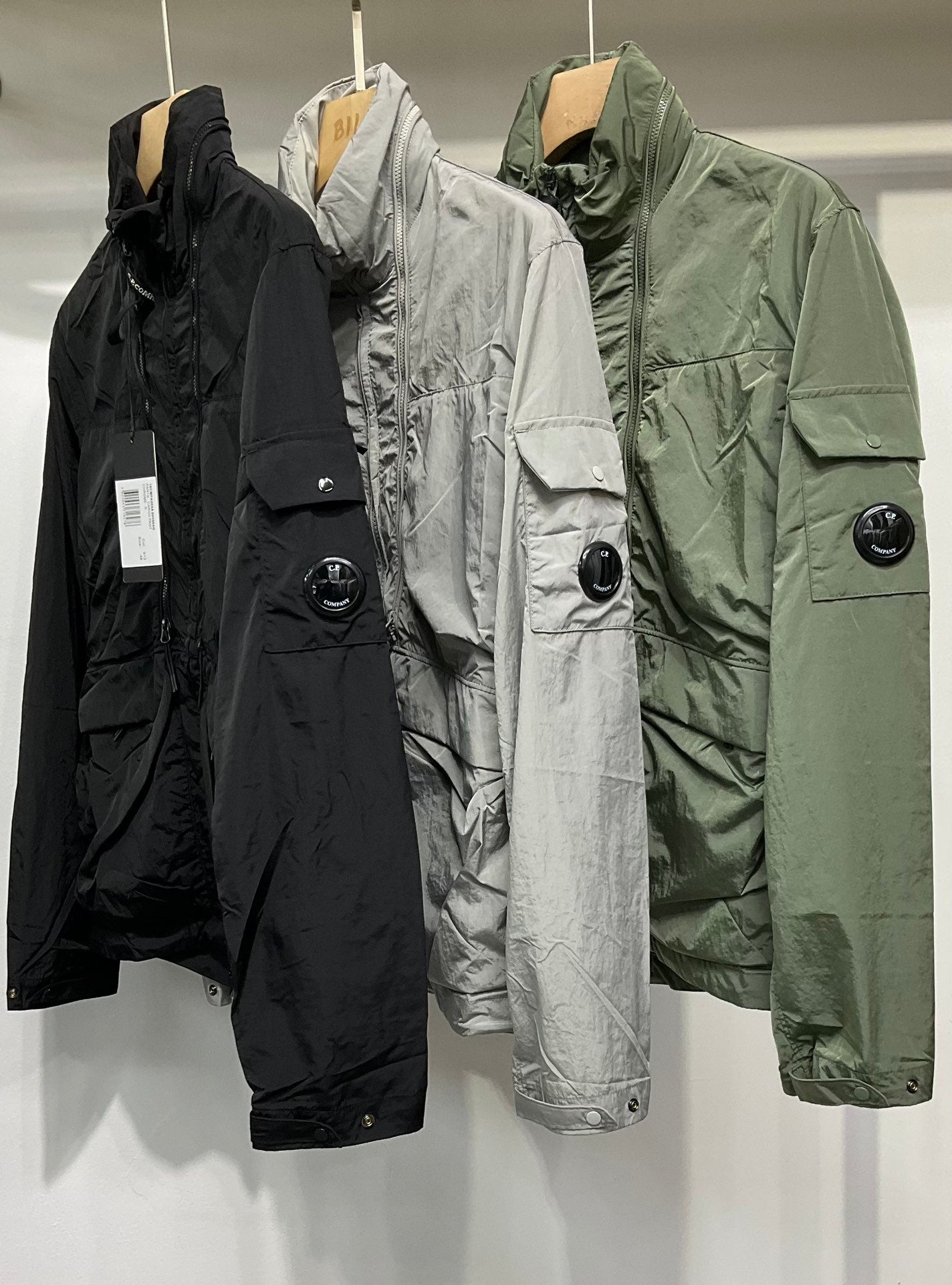 Veste nylon sans capuche CP S25 - Noir